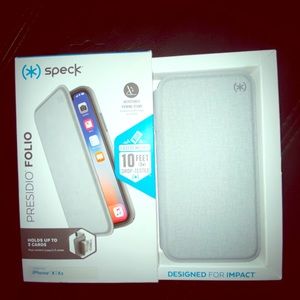 Speck IPhone X or IPhone XS wallet phone case